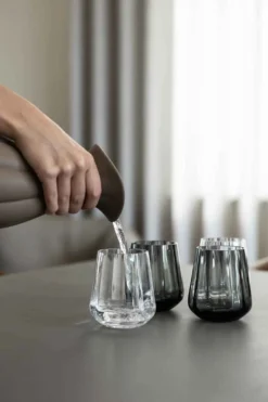 Shop looket - 6 stk. Meadow klar drikkeglas
