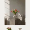 Shop looket - Tulipanbundt og Nellie vase - Pink