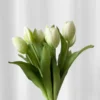 Tulipanbundt 5 - hvid